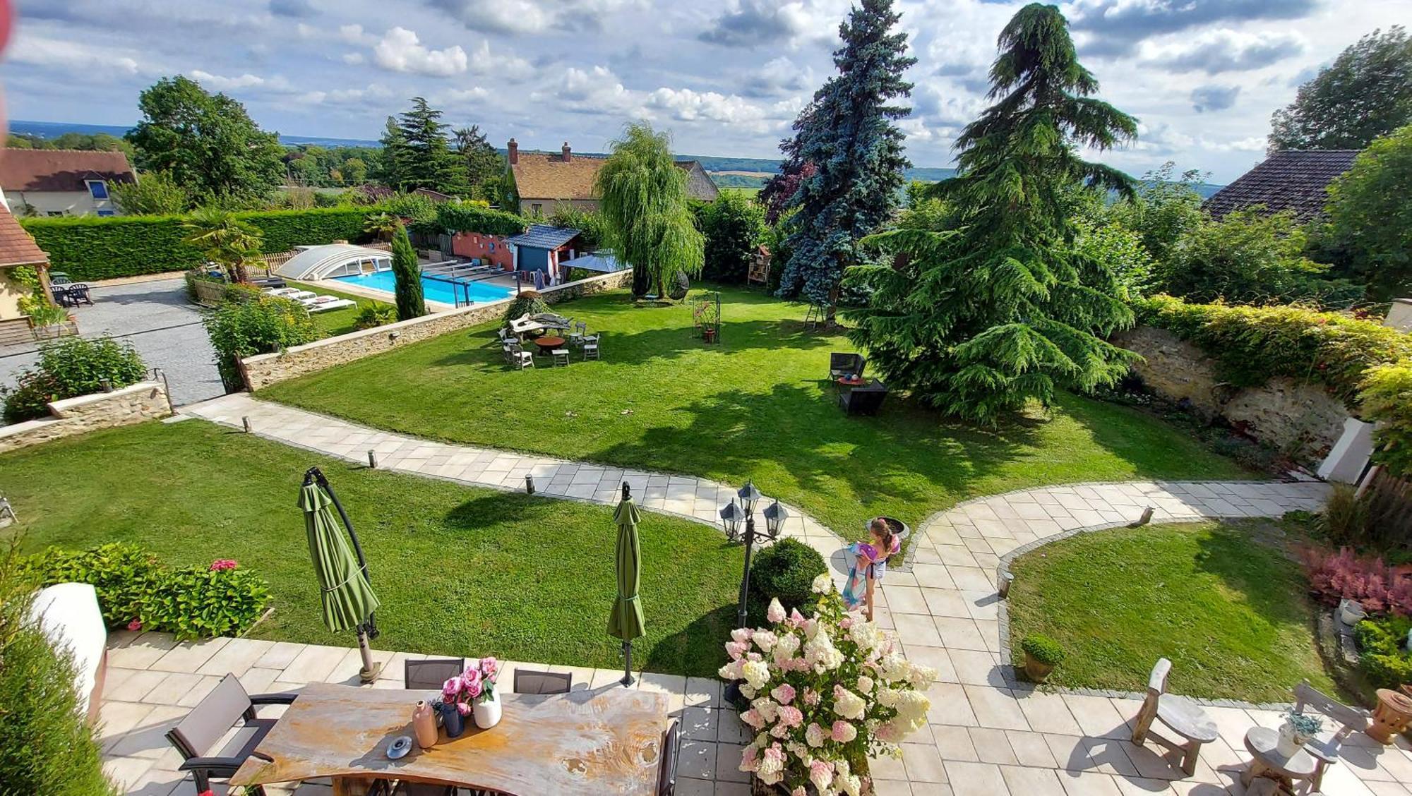 Bed and Breakfast La Bergerie-En-Vexin Jambville Exterior foto